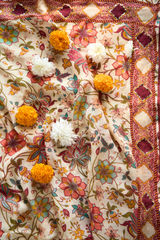 Chandani Unstitched Cotton Silk 3-Piece Suit Set