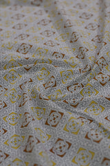 Golden Blossom and Mosaic Charm Suit Set