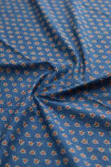 Buti print pure cotton fabric