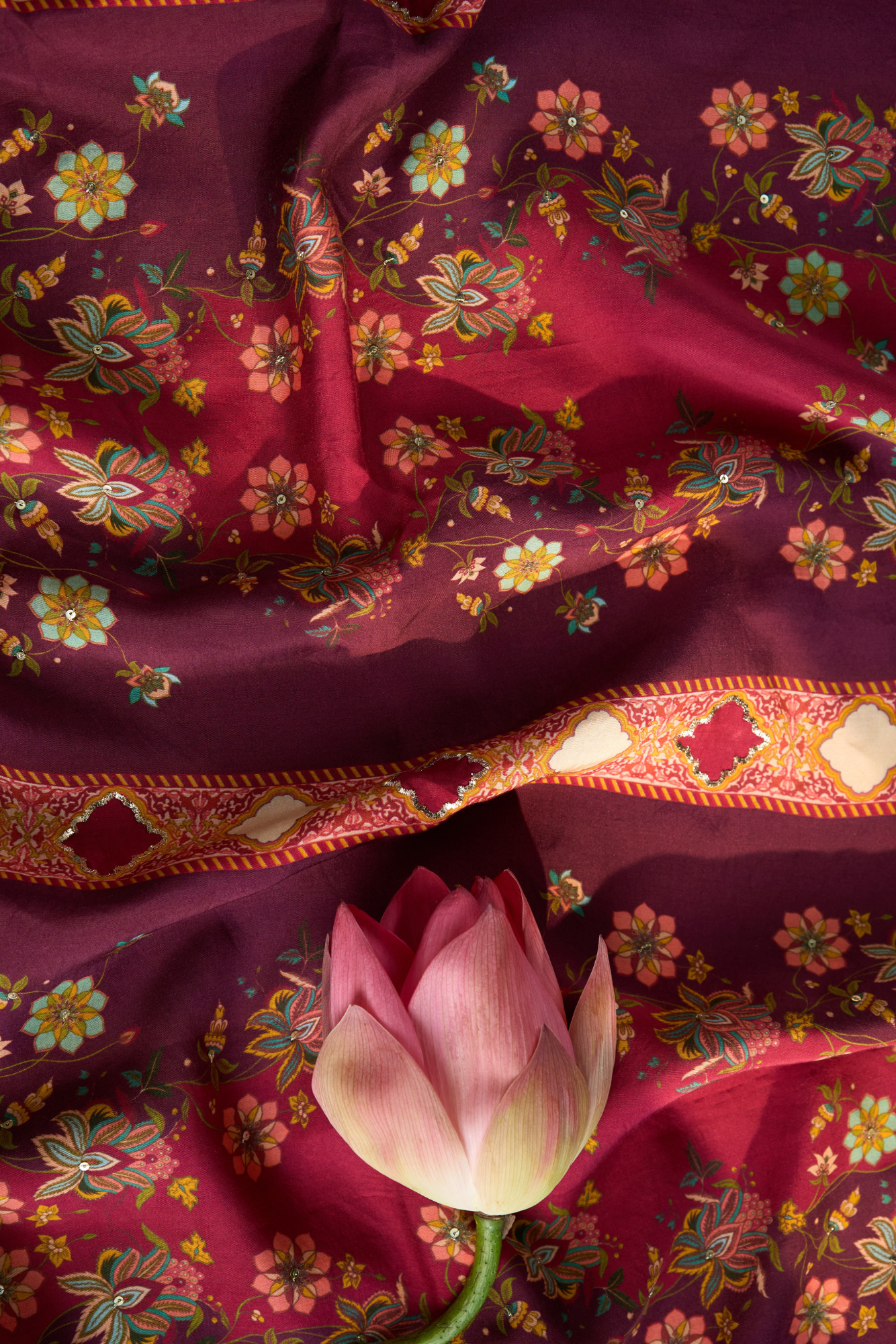 Floral Print cotton fabric for women