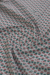 Close-up of floral patterned fabric