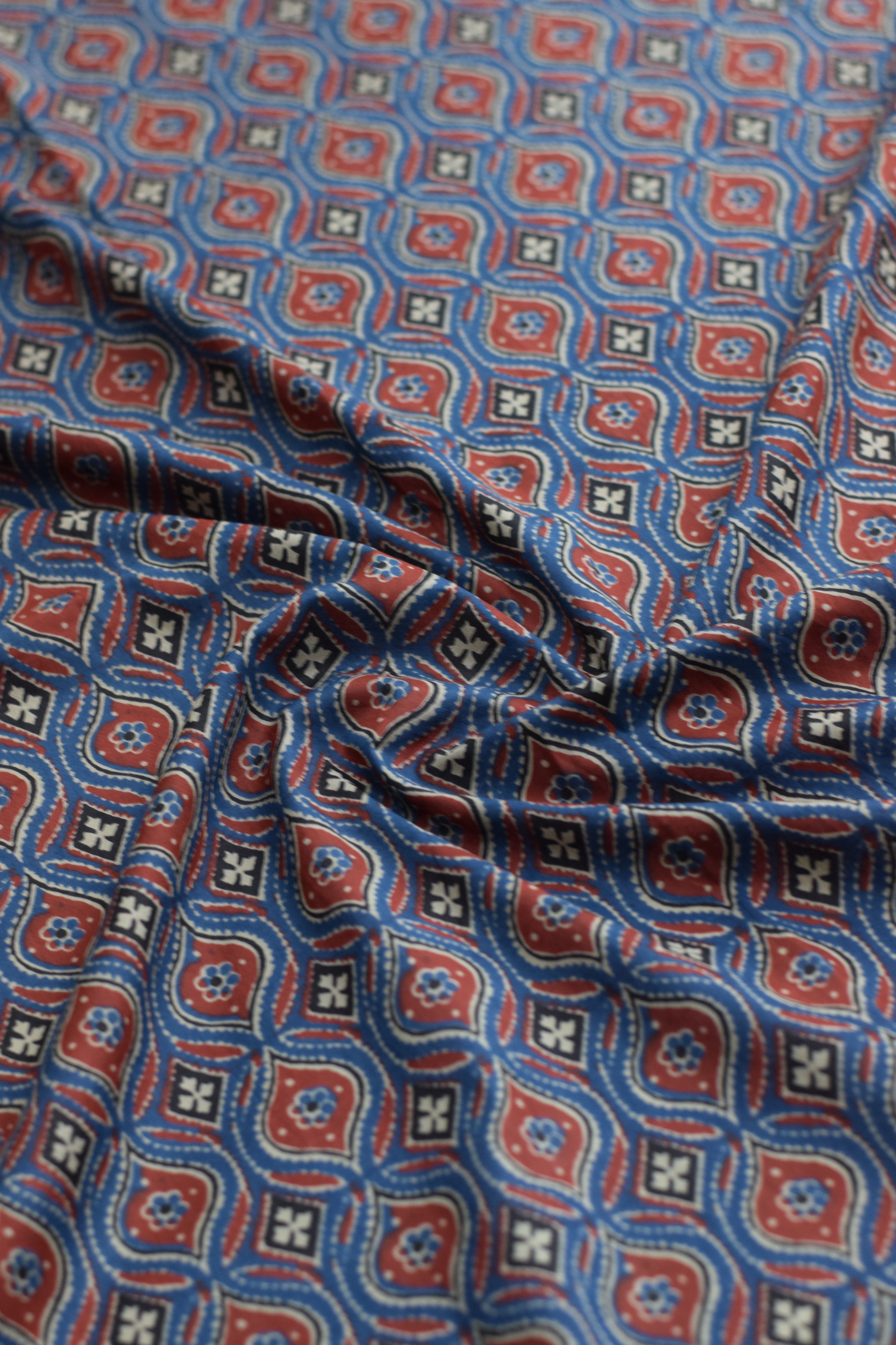 Cotton Fabric with buta print