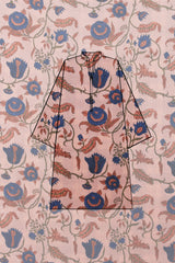 Blue Blossom Garden Suit Set